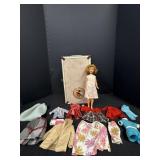 1963 Tammy Doll Clothes w/ Metal Case