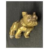 4.5' Brass Mack Trucks Bulldog Hood Ornament
