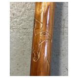 55' Wooden Walking Stick