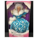 1996 Mattel Winter Renaissance Barbie doll from