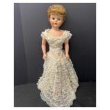 Deluxe reading Betty Bride vinyl doll