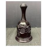 Avon Christmas 1979 Ruby Red glass bell,