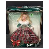 1995 Mattel Happy Holidays Barbie doll special