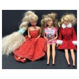 (3) Vtg. Mattel Barbie dolls