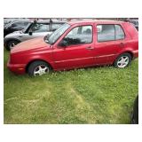 1998 Volkswagen Golf GL- title, non running