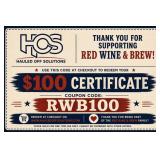Hauled Off Solutions $100 Gift Card
