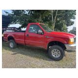 2000 Ford F350 XLT Diesel Truck- Run, title