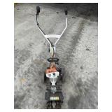 Stihl MM 55 C 8in front tine tiller, pulls freely