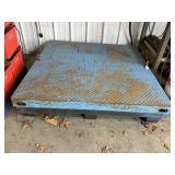 Lg Blue Heavy duty Scale 48in x 48in square w/