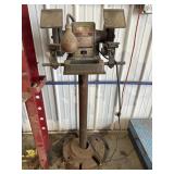 Sears Craftsman 3/4 H.P. Bench Grinder on steel