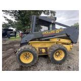 New Holland LS 180 Skid Loader- Runs