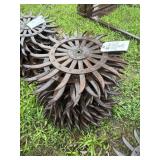 20 Rotary Hoe Wheels