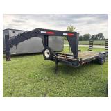 2006 20ï¿½ Gooseneck Trailer - title
