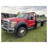 2014 Ford F550 Rollback Truck - title