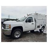 2012 Chevy 3500 Service Truck - title