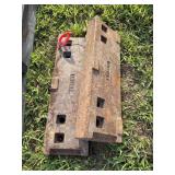 AC Front Slab Weights