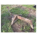Single shank 1 row ripper