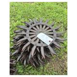 16 Rotary Hoe Wheels