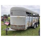 2010 Valley Trailers Stock Trailer - Title