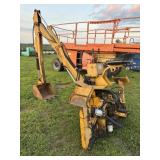3pt Long Backhoe w/ Pump