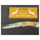 Jet Deer Hand made pocket knife