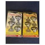 2 DAC valu-pack metal trigger locks, new. 6 locks