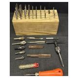 Variety of taps & cutting bits