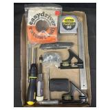 Variety of hand tools - nut drivers, Stanley