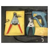 Variety of electrical tools w/ case