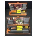 (2) Hoppeï¿½s gun cleaning kits in plastic case