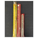 2 installer drill bits & package of 5 drill bits