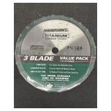 MasterForce Titanium carbide tipped saw blades