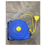 Chicago Power Tools Cord Reel w/ 3 Prong 12AWG
