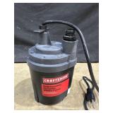 Craftsman Submersible Pump
