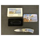 Wildlife Collection Duck Folding Knife w/