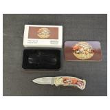 Wildlife Collection Horse Folding Knife w/
