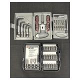 (2) Screwdriver bit & Allen wrench sets