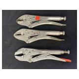 3 locking pliers