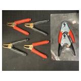 (6) Mueller Elec. Co. Cooper BC-2 Clamps & other