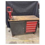 5 Drawer Work Bench w/ Bonanza Reloading Press