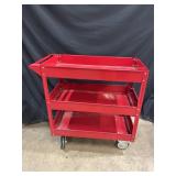 3 Tier Metal Rolling Cart