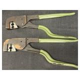 (2) Thomas & Betts crimping tools