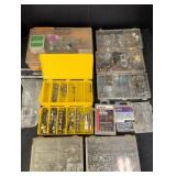 Containers of Screws,Nuts, Hooks & Wall Anchors