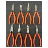 (8) Crescent needle nose pliers 1032-6 & 1022-6