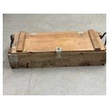 U.S. Military Wooden Ammunition Crate for Mortar