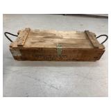 U.S. Military Wooden Ammunition Crate for Mortar