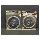2- IIT 4.5' Turbo Diamond Cutting Wheels