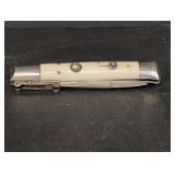 Rizzuto Estileto Milano white plastic case knife
