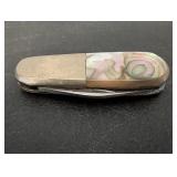 Pigeon Forge Fats Abalone & steel case pocket
