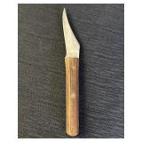 Markwell Arms Co fixed blade knife, 3in blade &